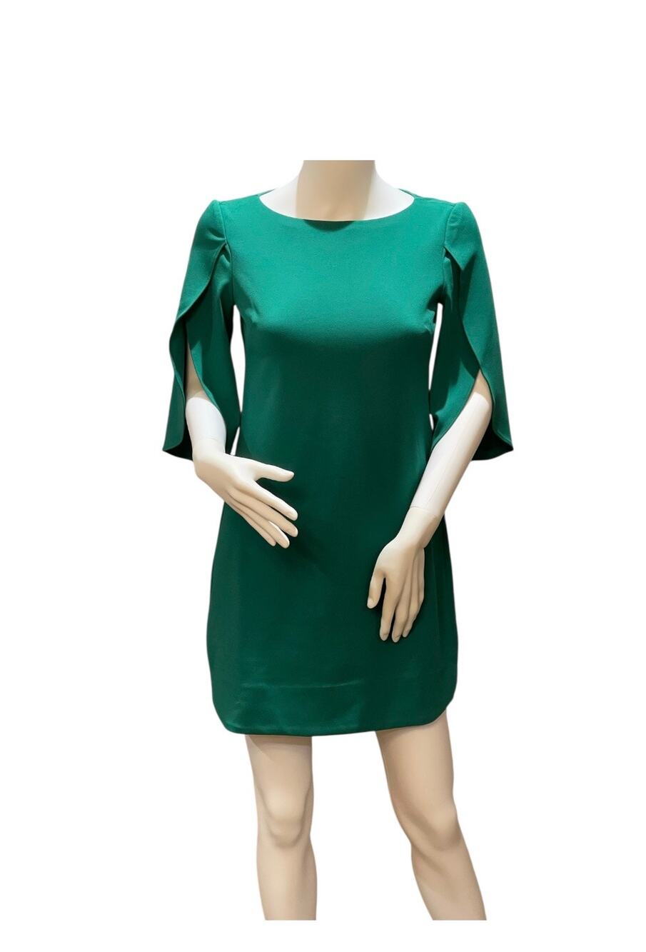 Vince Camuto Women's Tulip Sleeve Sheath Dress, Green 0P